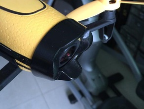 bebop lentille de la caméra pare-soleil en corolle r c véhicules le capuchon d'objectif parrot 3d print model - Mito3D
