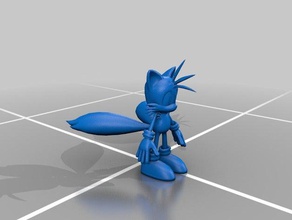 miles tails prower 3d print model - Mito3D
