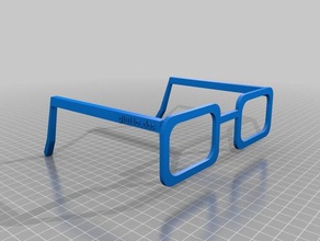 giuliodoc las gafas personalizado 3d print model - Mito3D