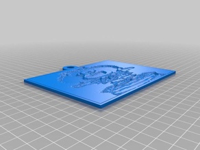 mafalda 2d-Kunst kundengebundene 3d print model - Mito3D