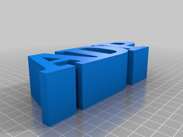 adp kundengebundene 3D print model - Mito3D