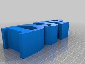alp su misura 3d print model - Mito3D