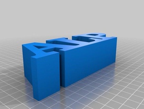 alp customized 3d print model - Mito3D
