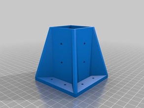 3x3x3 base 1,5 x Bein diy kundengebundene 3d print model - Mito3D