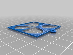 Linien Sache Mathe-Kunst kundengebundene 3d print model - Mito3D