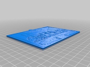 4 santa cena 2d sanat özelleştirilmiş 3d print model - Mito3D