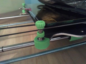 prusa i3 bed regulator low profile 3d printer parts rework 3d print model - Mito3D
