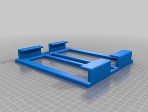 ipad wall bracket tool holders & boxes ipad2 ipad3 mounting 3d print model - Mito3D