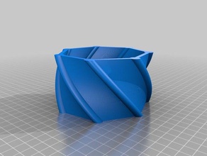 kurts servietten ring math art customized 3d print model - Mito3D