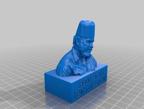 jason scott textfilescom bust sculptures art 3d print model - Mito3D