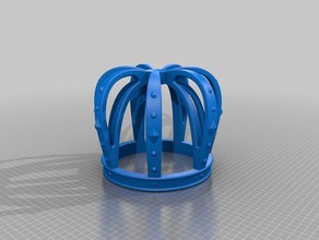 coroa adereços 3d print model - Mito3D