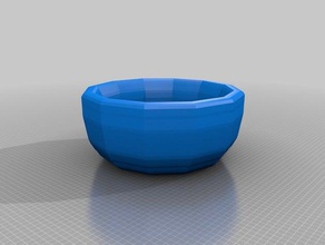 ciotola cucina & sala da pranzo ciotole piatto piatti 3d print model - Mito3D