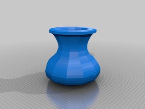 vaso decoração vasos 3d print model - Mito3D