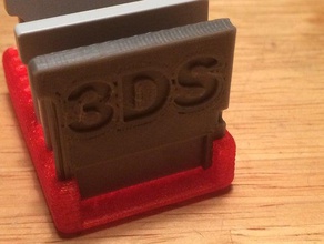 özel nintendo 3D oyun kartı kutusu değiştirilmiş video oyunları özelleştirilmiş tutucu görünümüdür ds 3d print model - Mito3D