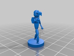 lenhador peça do jogo A impressão 3d machado jack a madeira serrada 3d print model - Mito3D