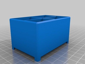customizable bins stanley's removable compartment professional organizer organization bin customizer sortimo stanley 3d print model - Mito3D