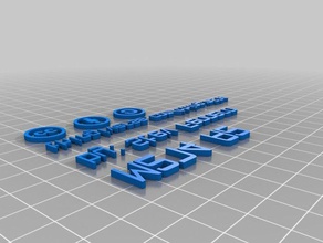steve Schilder & logos kundengebundene 3d print model - Mito3D