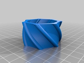 napking yüzük kurt matematik sanatı özelleştirilmiş 3d print model - Mito3D