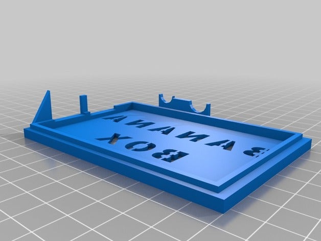 banana box single parts stl-files pi case stl 3D print model - Mito3D