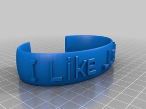 alexis bracelet les bracelets personnalisé 3d print model - Mito3D