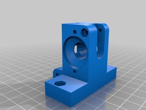 quick change makergear extruder body recess head screw latch Hinzugefügt 3d-Drucker-Extrudern 3d print model - Mito3D