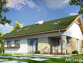 projekt domu oliwka 2 edifícios e estruturas 3d print model - Mito3D