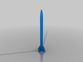 roket modelleri özelleştirilmiş 3d print model - Mito3D