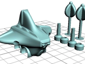 bebekler por litro de água uzay gemisi brinquedo & acessórios para jogos brinquedos do bebê jogo 3d print model - Mito3D