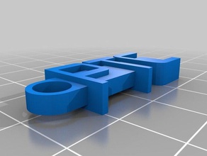 meine angepassten ptc-Schlüsselanhänger - Organisation kundengebundene 3d print model - Mito3D