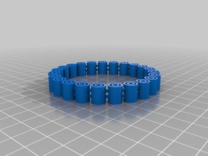 meu personalizados flexy jingly pulseira pulseiras 3d print model - Mito3D