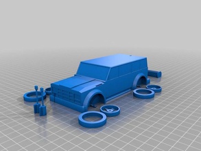 zahlen Hölle jeep - Spielzeug Spiele angepasst 3d print model - Mito3D
