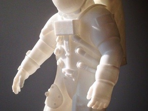 apollo astronot geliştirme desteği hobi 123d sanat artproject kozmonot cosmos designproject engineeringproject esa eva grueter makeredchallenge meshmixer ay nasa yörünge uydu Satürn alanı uzay elbisesi 3d print model - Mito3D