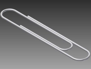 paper clip small 3d print model - Mito3D