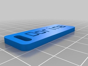 dorina de l'organisation personnalisé 3d print model - Mito3D