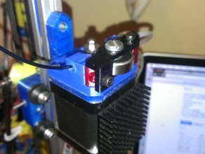 polia grampo Impressora 3d extrusoras bowden acionamento direto extrusora kossel mini 3d print model - Mito3D