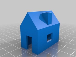 maison 1 L'impression 3d 3d print model - Mito3D