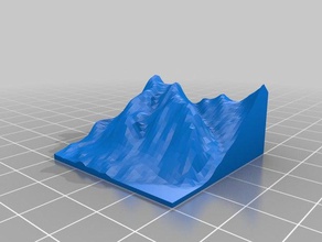 breakneck ridge hudson highlands topografyası baş döndürücü soğuk bahar ny Nehri dağlar new york 3d print model - Mito3D