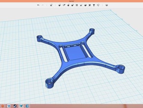 hubsan x4 kj edición de trabajo hobby 3d print model - Mito3D