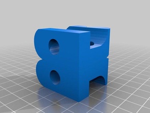 bkb cube signs & logos customized 3d print model - Mito3D