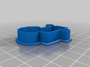 trator outros cortador de cookie 3d print model - Mito3D