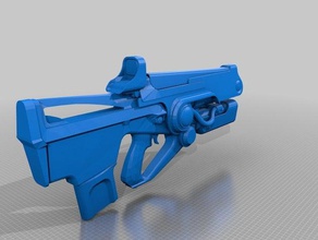 destino exótico auto rifle de luz dura 1 escala juegos el del juego arma 3d print model - Mito3D