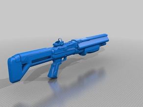 destin exotiques fusil de chasse l'invective 1 l'échelle jeux jeu le l'arme 3d print model - Mito3D