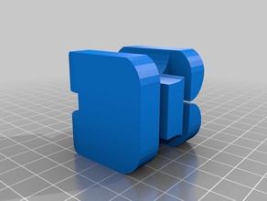 mkc cube signs & logos customized 3d print model - Mito3D
