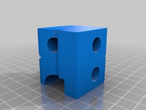 sbr cube les signes et logos personnalisé 3d print model - Mito3D