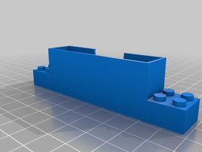 ibrick iphone lego bağlayıcı durumda kılıfı 3d print model - Mito3D