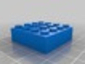 lego-como bloque de lego ladrillo 3d print model - Mito3D