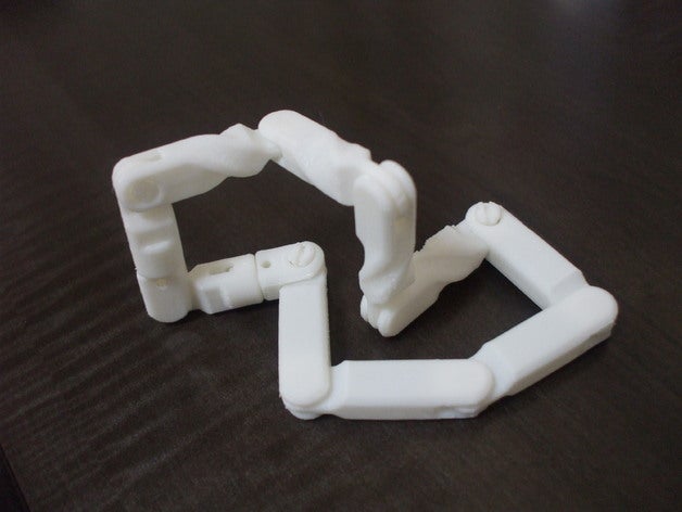 chain engineering 3d print flat screw universal 3D print model - Mito3D