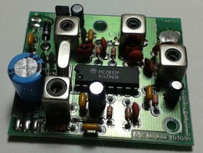 fm-transmitter 1999 - Elektronik fm fox Jagd ham radio rdf Sender 3d print model - Mito3D