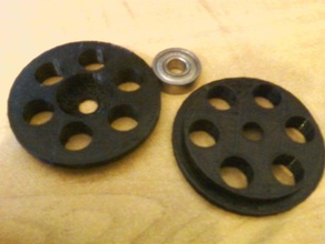 filament spool-Lauben 3d Drucker Zubehör 3d-drucken spool-Halter 3d print model - Mito3D