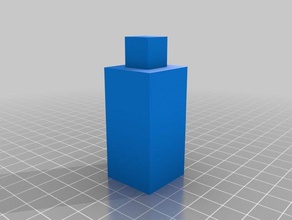 minimalist bir satranç seti 3d print model - Mito3D